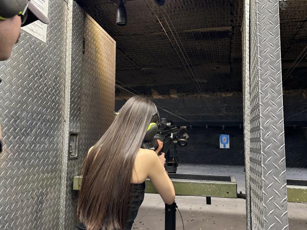 ラスベガスで射撃体験