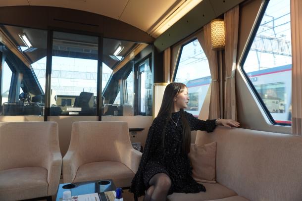 特急スペーシアXのスイートで浅草から日光へ